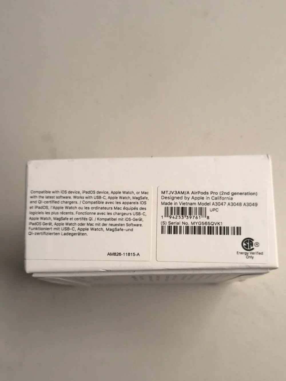 Apple AirPods Pro (2nd Gen) Charging Case - White
